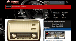 Desktop Screenshot of fmtiempo1051.com.ar