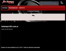 Tablet Screenshot of fmtiempo1051.com.ar